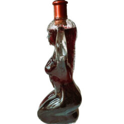Alternative view of Sticlă formă femeie cu vin