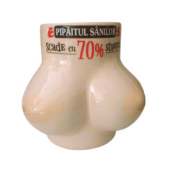 Cana cu sani rotunzi si mesaj haios